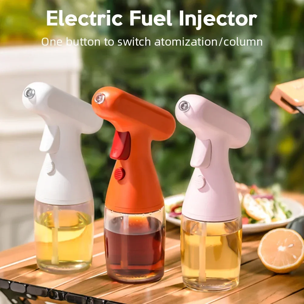 Camping Cooking Electric - 280 مللي زجاجة رذاذ الزيت الكهربائية