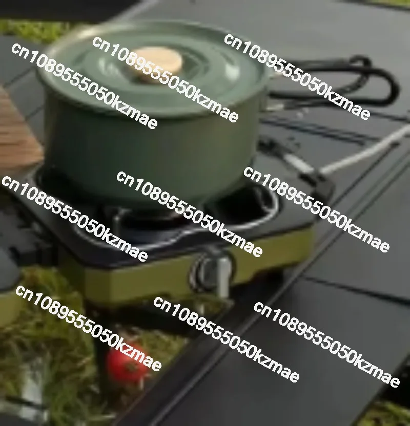 Camping Double Cooking Stove - موقد تخييم محمول بشعلتين، موقد غاز