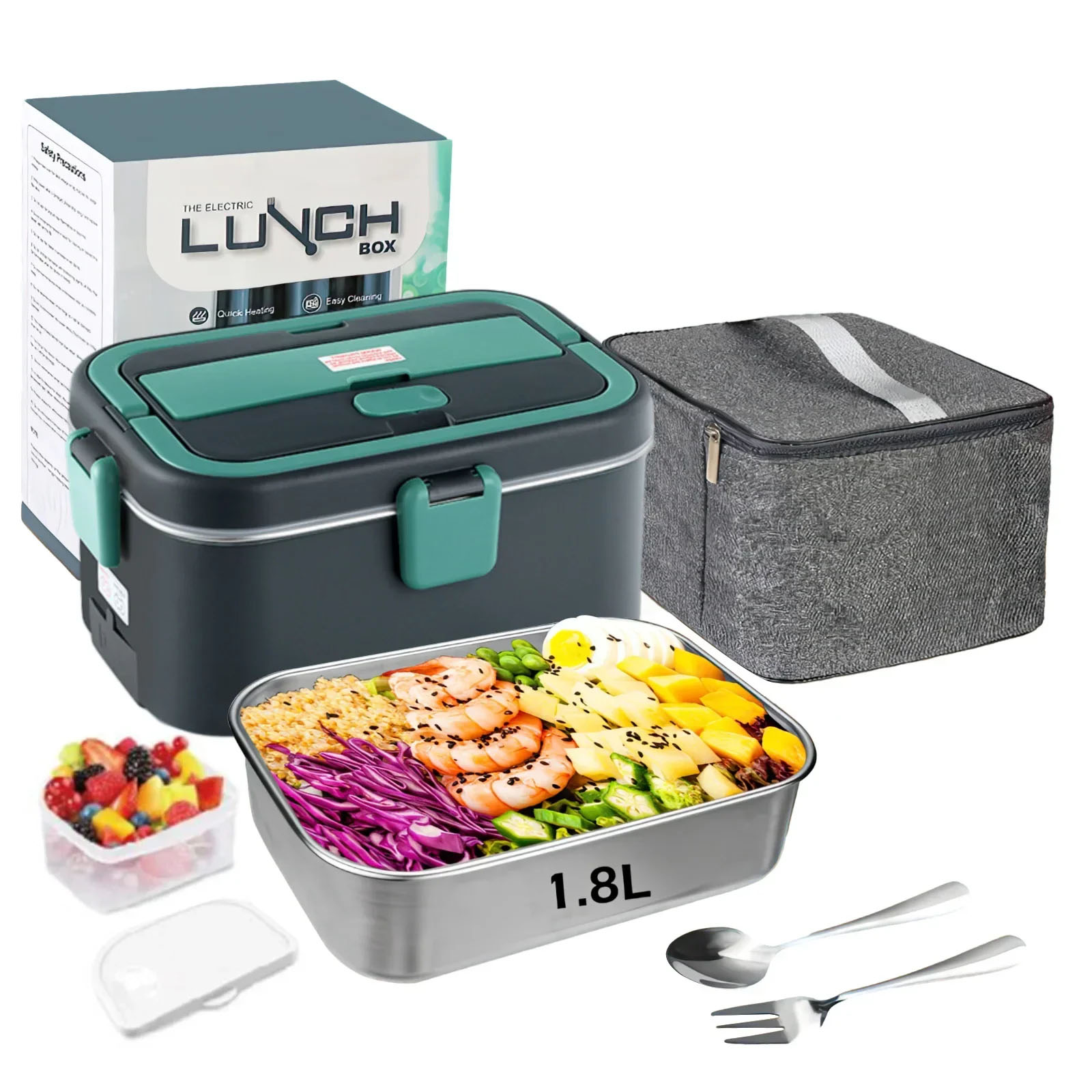 Camping Cooking Electric - صندوق غداء كهربي جهاز تسخين الطعام