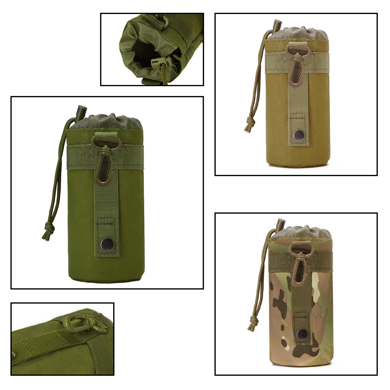 Camping Cooking Can - غطاء عازل رياضي، حقيبة الخصر، غلاية