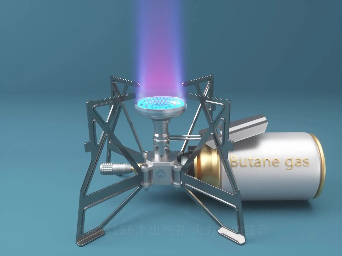 Camping Cooking Gas Stove Portable Tool - CAMPINGMOON XD-3-NE فراشة موقد التخييم في