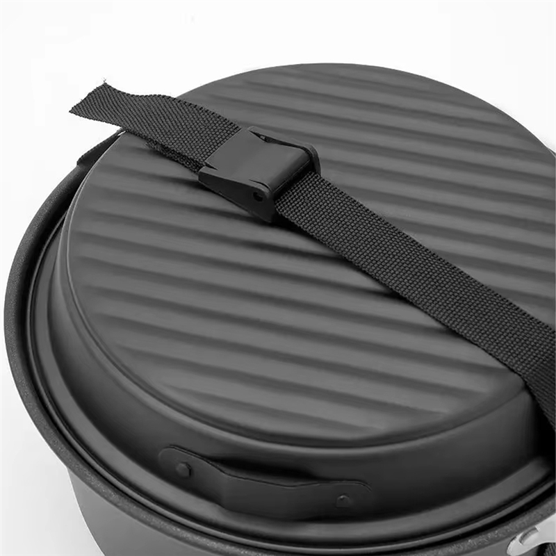 Camping Cooking Set Non Stick - طقم أواني طهي للتخييم غير لاصقة