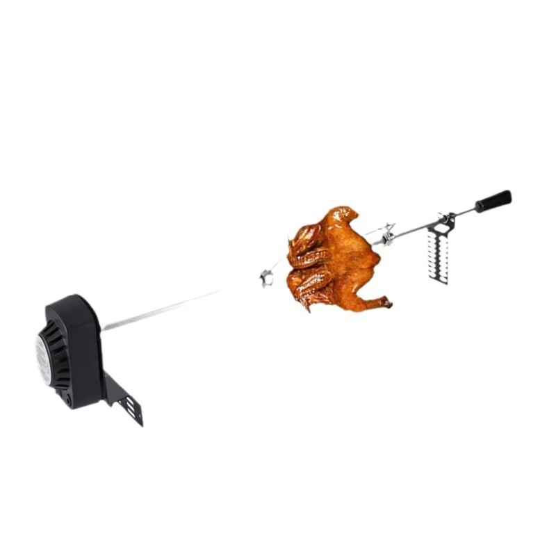 Camping Cooking Electric - طقم شواء كهربائي مع أسياخ دوارة