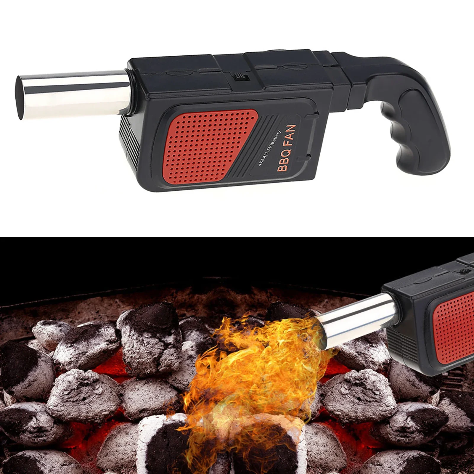Camping Cooking Electric - مروحة شواء كهربائية محمولة باليد للاستخدام
