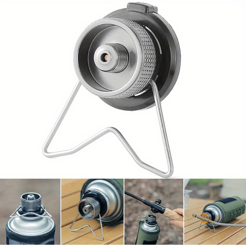 Camping Cooking Gas Stove Portable Tool - 1 قطعة/2 قطعة محول موقد غاز