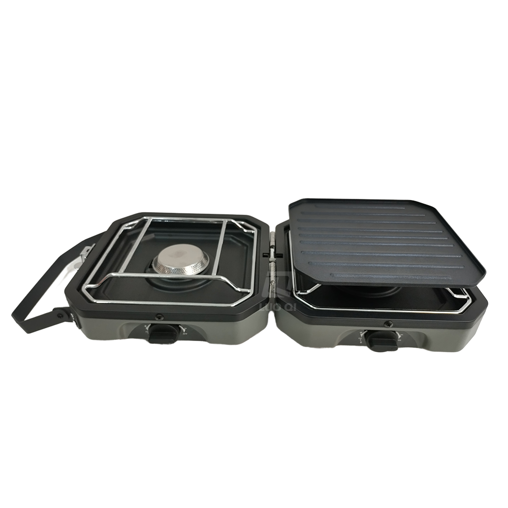 في الهواء الطلق نزهة التخييم ش - مراجعة Camping Double Cooking Stove وسعره