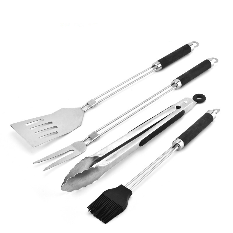 طقم أدوات شواء 4 قطع من الفولا - مراجعة Camping Cooking Set Non Stick وسعره