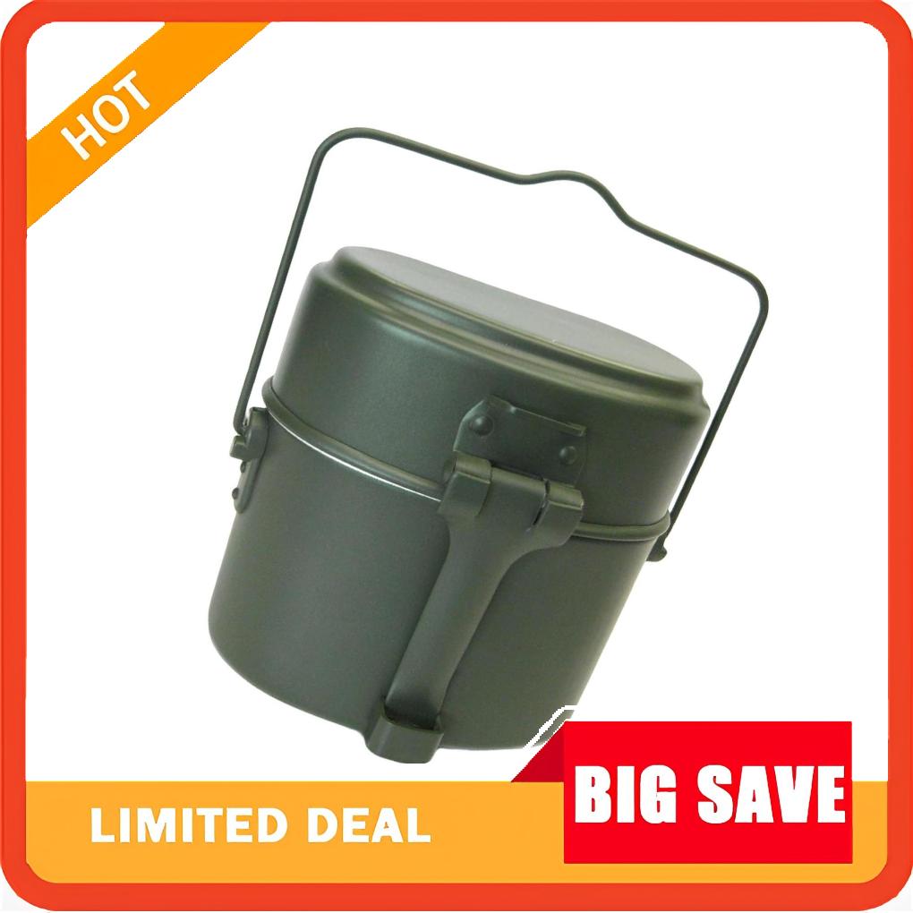 طقم طهي للتخييم والنزهات مكون  - مراجعة Camping Cooking Pots And Pans Set وسعره