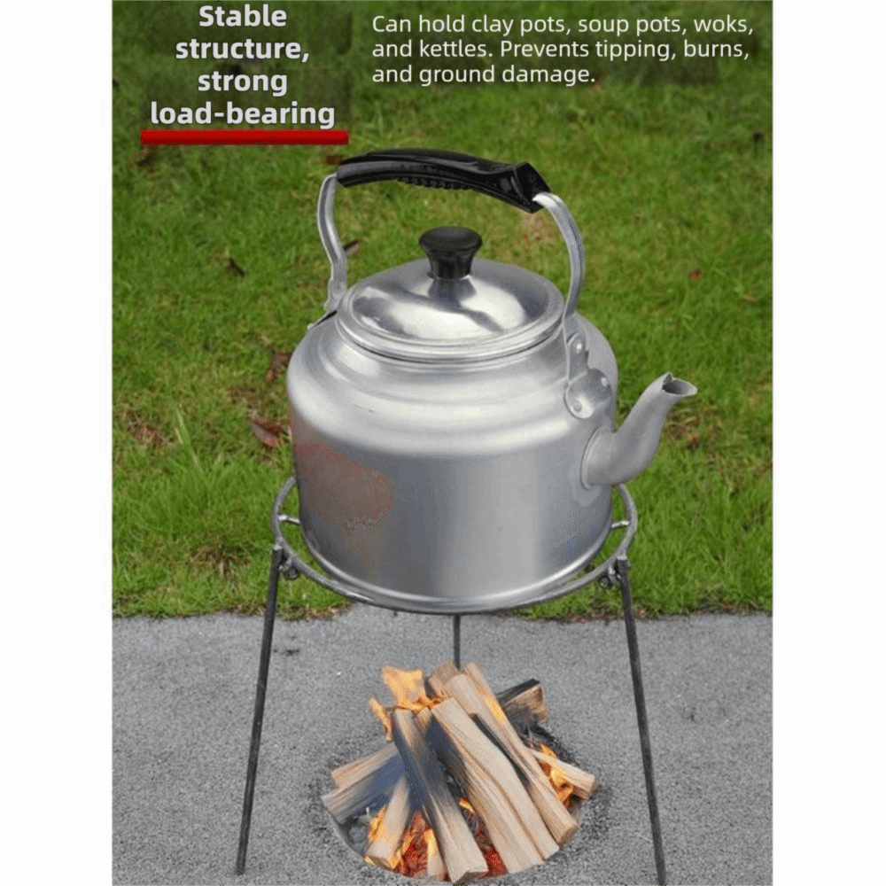 حامل ثلاثي القوائم قابل للطي ل - مراجعة Campfire Cooking وسعره