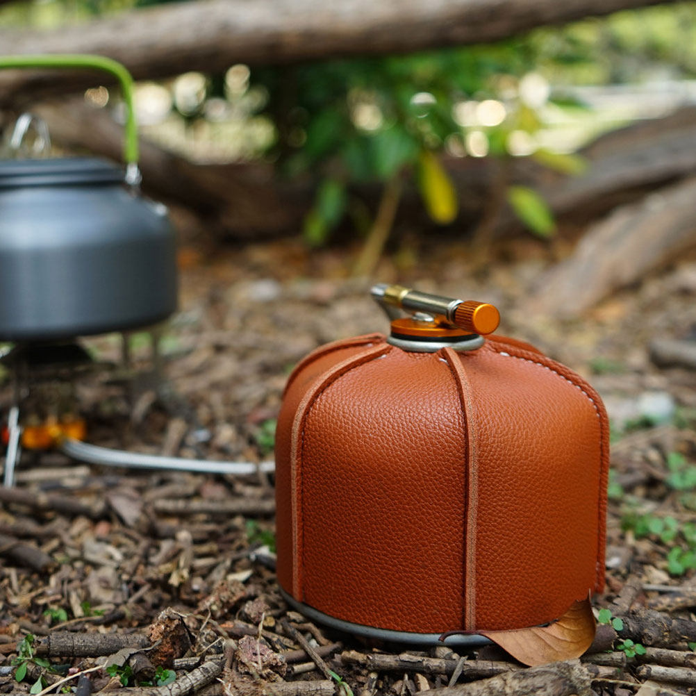 غطاء واقي لخزان الغاز من مادة  - مراجعة Camping Cooking Materials وسعره