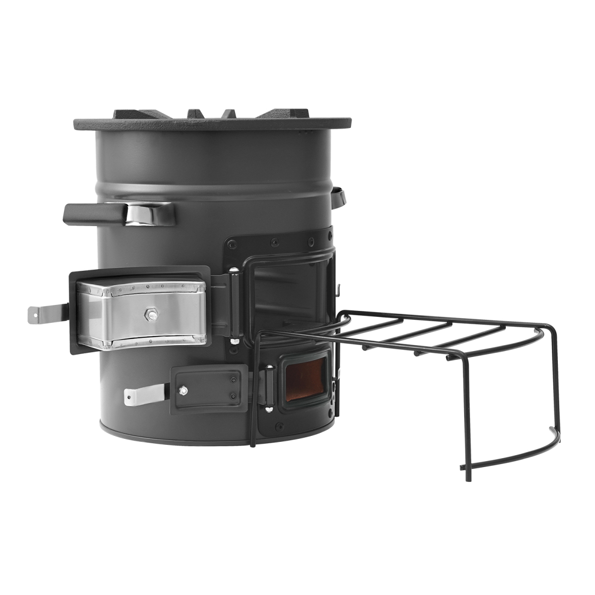 موقد صاروخي للتخييم، موقد صارو - مراجعة Camping Double Cooking Stove وسعره