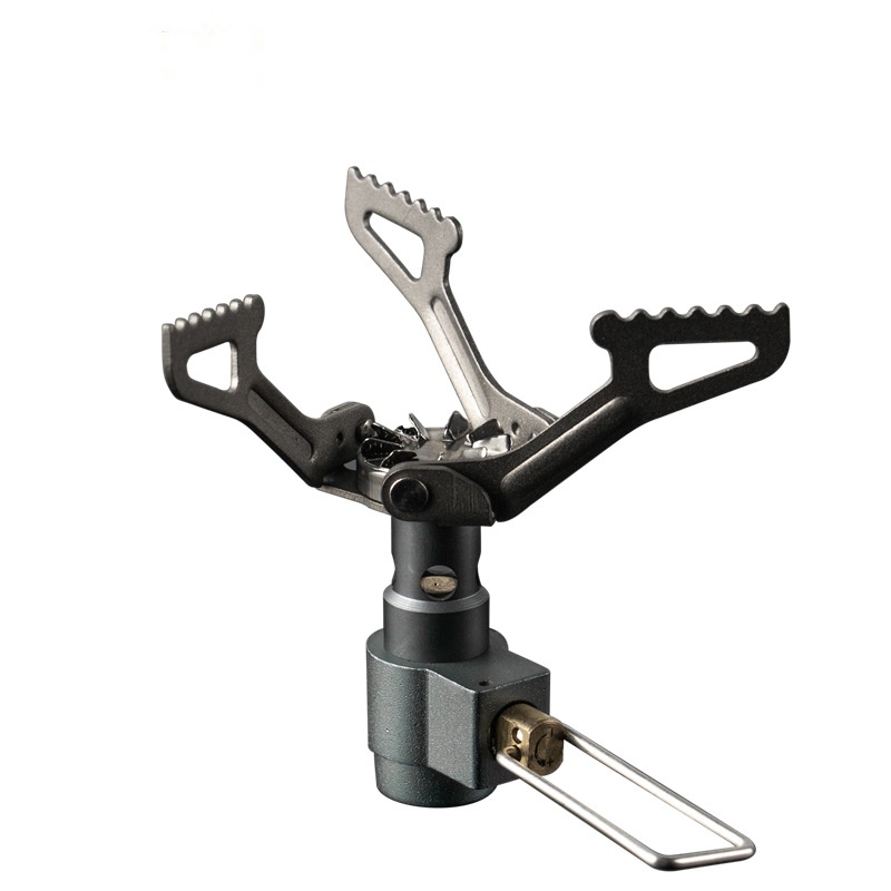 موقد تخييم من سبائك الألومنيوم - مراجعة Camping Cooking Gas Stove Portable Tool وسعره