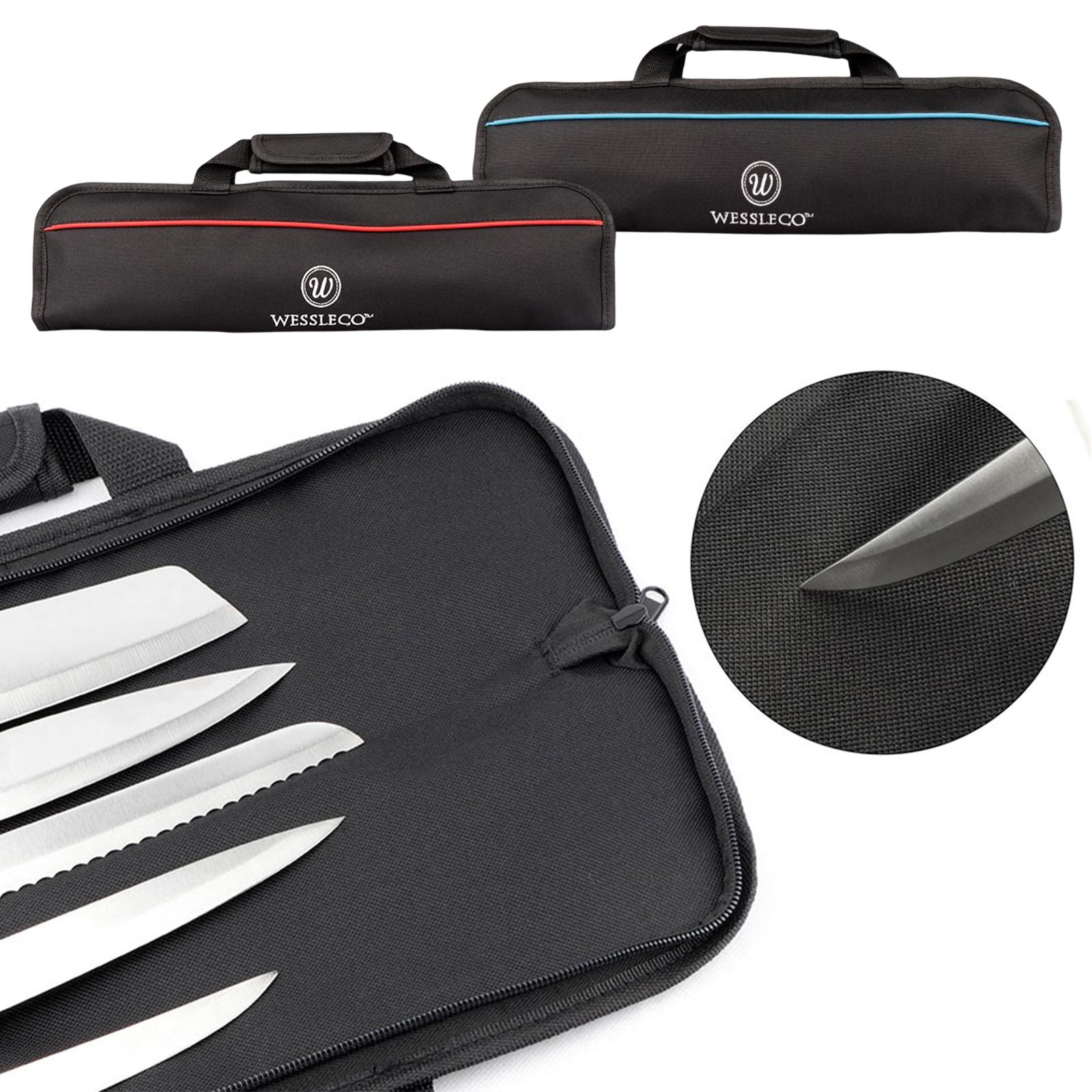 حقيبة تخزين سكاكين الشيف من أك - مراجعة Camping Cooking Utensil Roll وسعره
