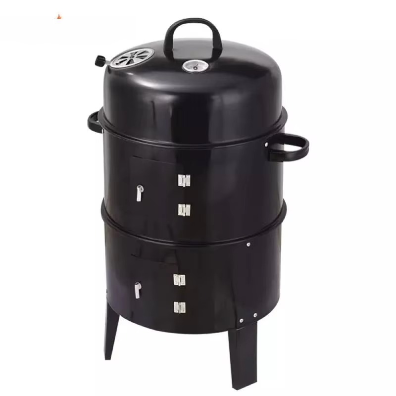 G3BBQ شواء موقد فحم مستدير في  - مراجعة Camping Double Cooking Stove وسعره