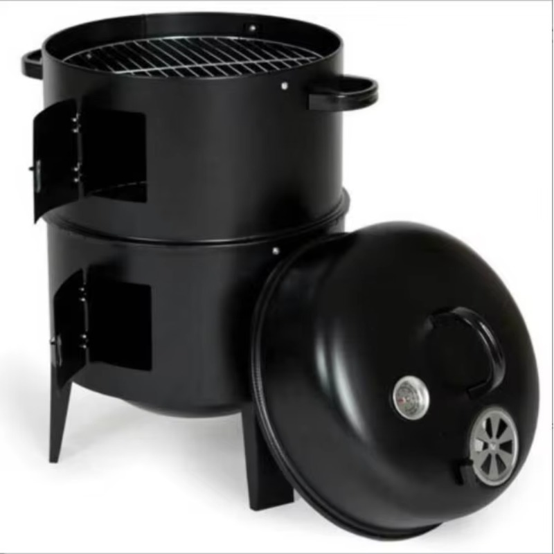 G3BBQ شواء موقد فحم مستدير في  - مراجعة Camping Double Cooking Stove وسعره