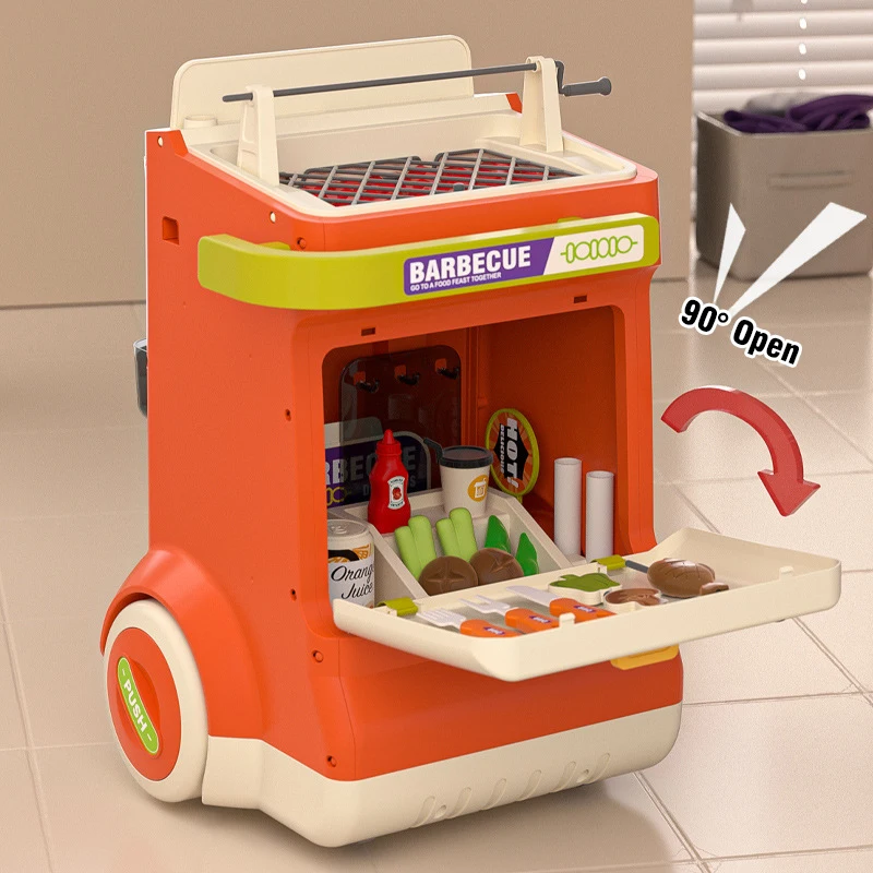 عربة شواء للعب التظاهري، لعبة  - مراجعة Camping Cooking Gifts وسعره