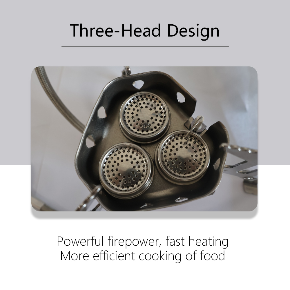 TARKA موقد غاز للتخييم 5800 وا - مراجعة Cooking On Camping Stove وسعره
