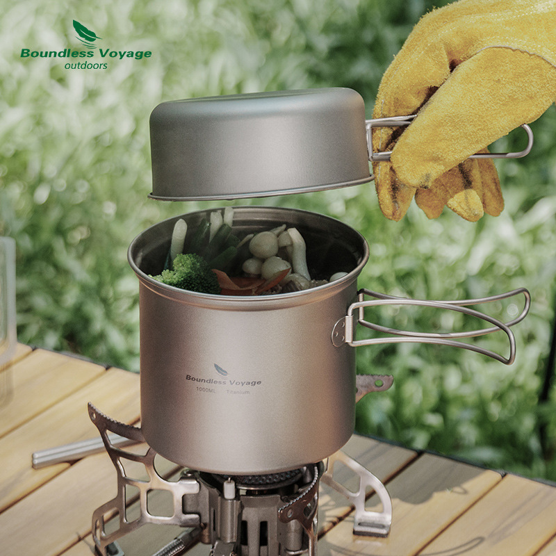 مجموعة أواني طهي قابلة للطي من - مراجعة Camping Cooking Pots And Pans Set وسعره