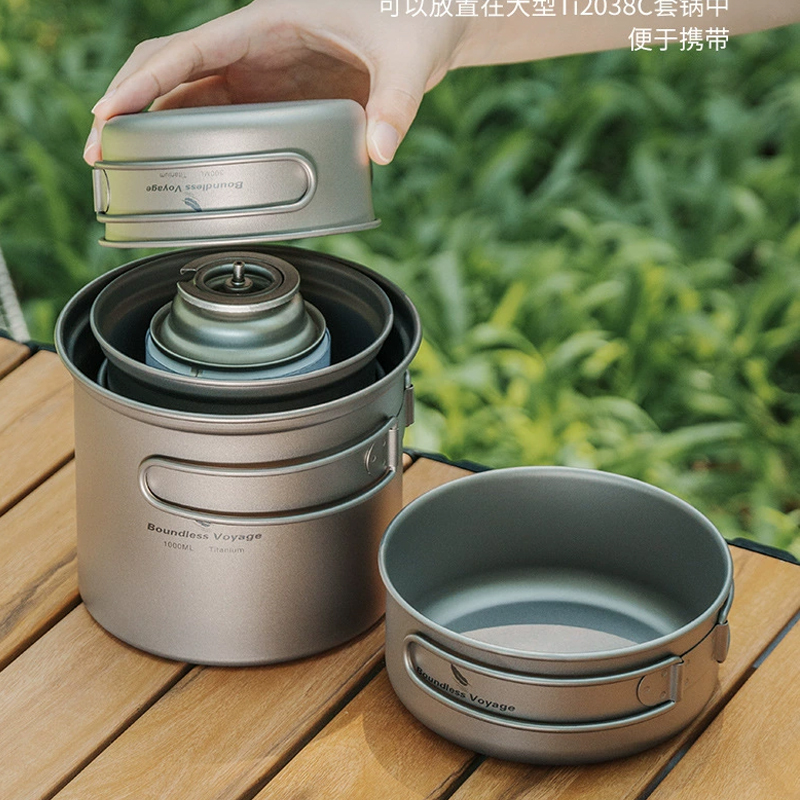 مجموعة أواني طهي قابلة للطي من - مراجعة Camping Cooking Pots And Pans Set وسعره