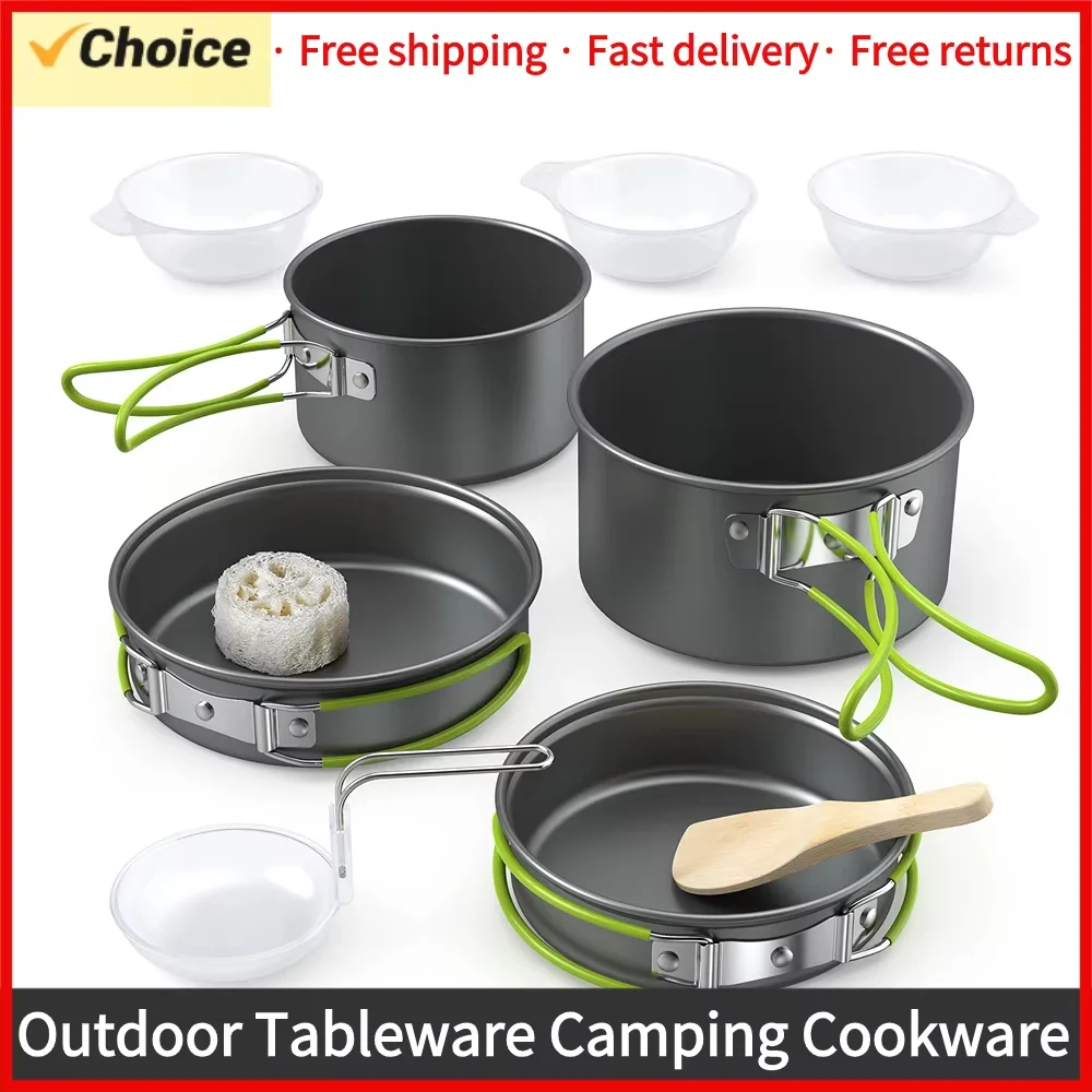 مجموعة أدوات الطهي للتخييم في  - مراجعة Camping Cooking Materials وسعره