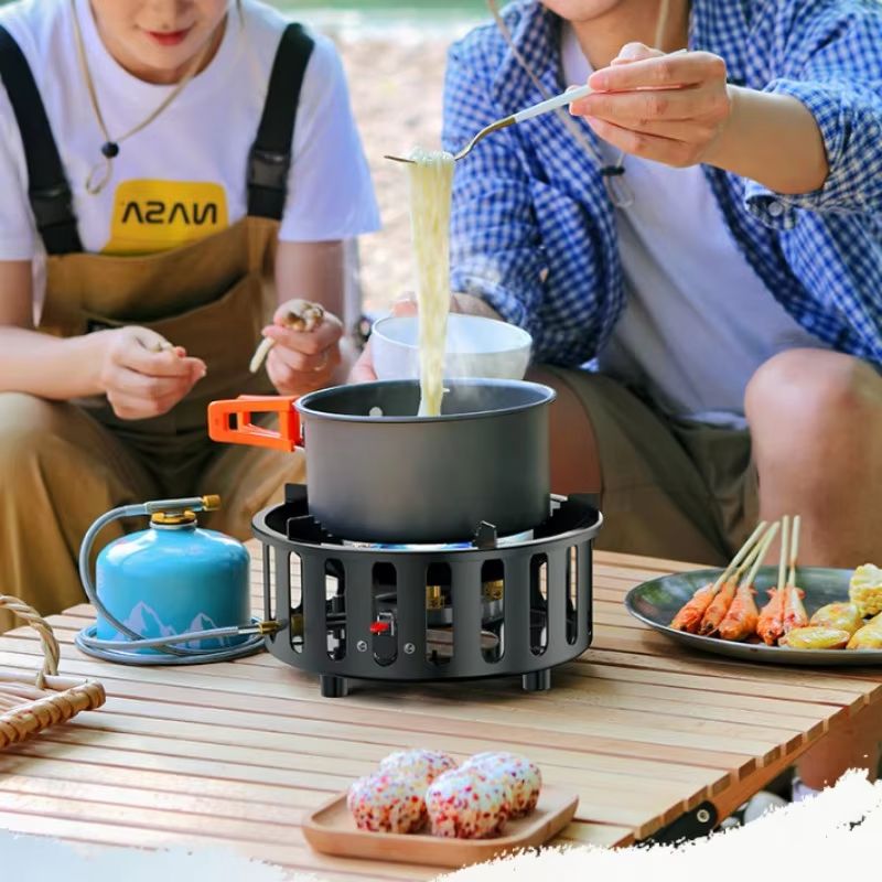 موقد تخييم محمول عالي القدرة ب - مراجعة Campfire Cooking وسعره