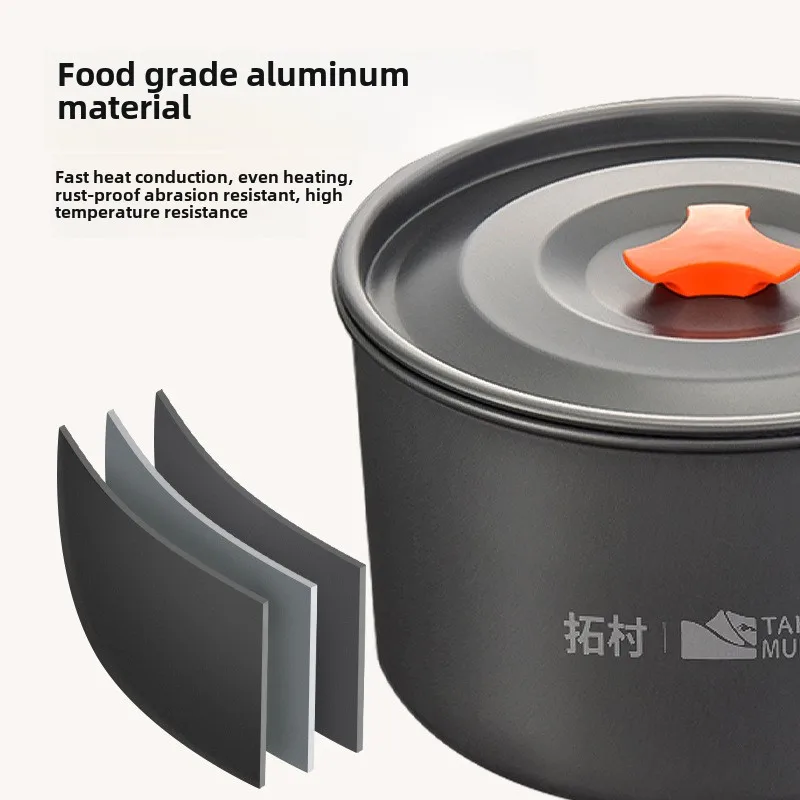 مجموعة أدوات طهي للتخييم، أوان - مراجعة Camping Cooking Gadgets وسعره