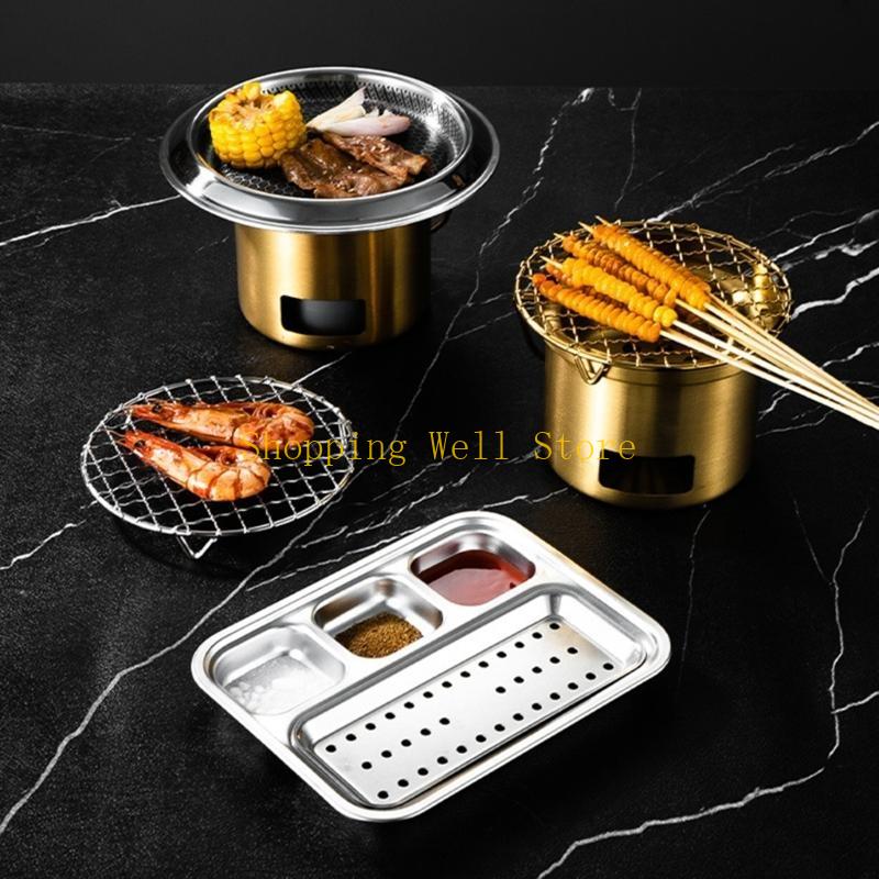 KX4B موقد للطهي في الهواء الطل - مراجعة Camping Cooking Set Non Stick وسعره