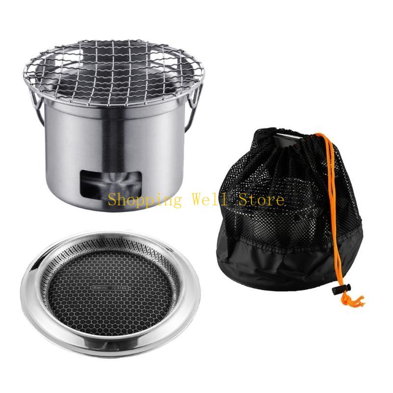KX4B موقد للطهي في الهواء الطل - مراجعة Camping Cooking Set Non Stick وسعره