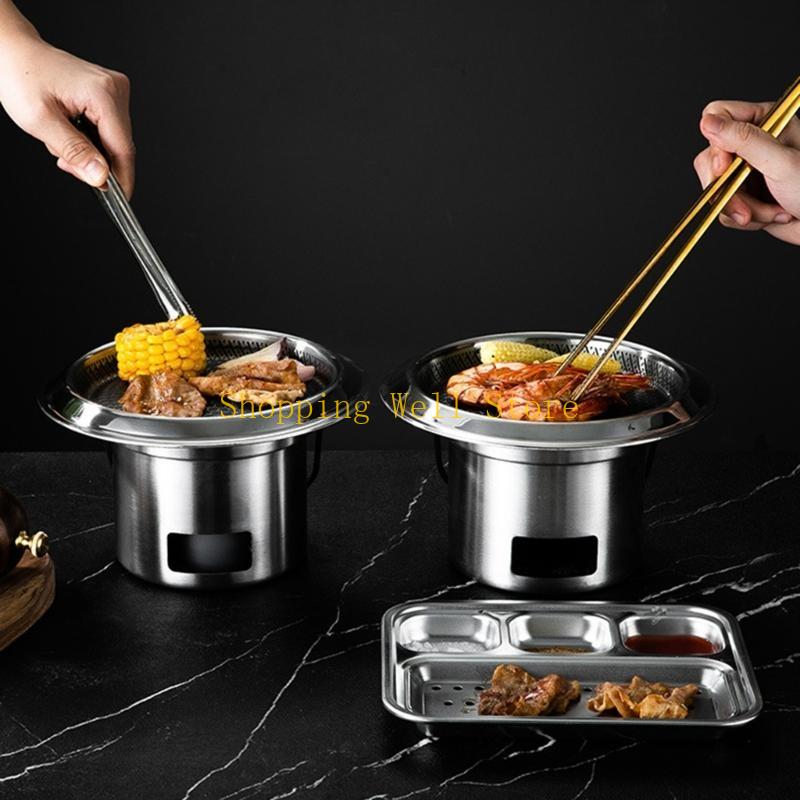 KX4B موقد للطهي في الهواء الطل - مراجعة Camping Cooking Set Non Stick وسعره