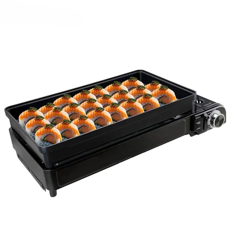 شواية محمولة متعددة الاستخداما - مراجعة Camping Cooking Gas Stove Portable Tool وسعره