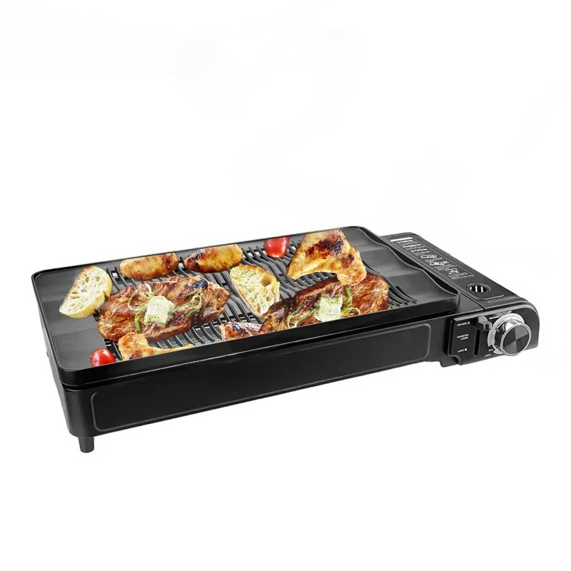 شواية محمولة متعددة الاستخداما - مراجعة Camping Cooking Gas Stove Portable Tool وسعره