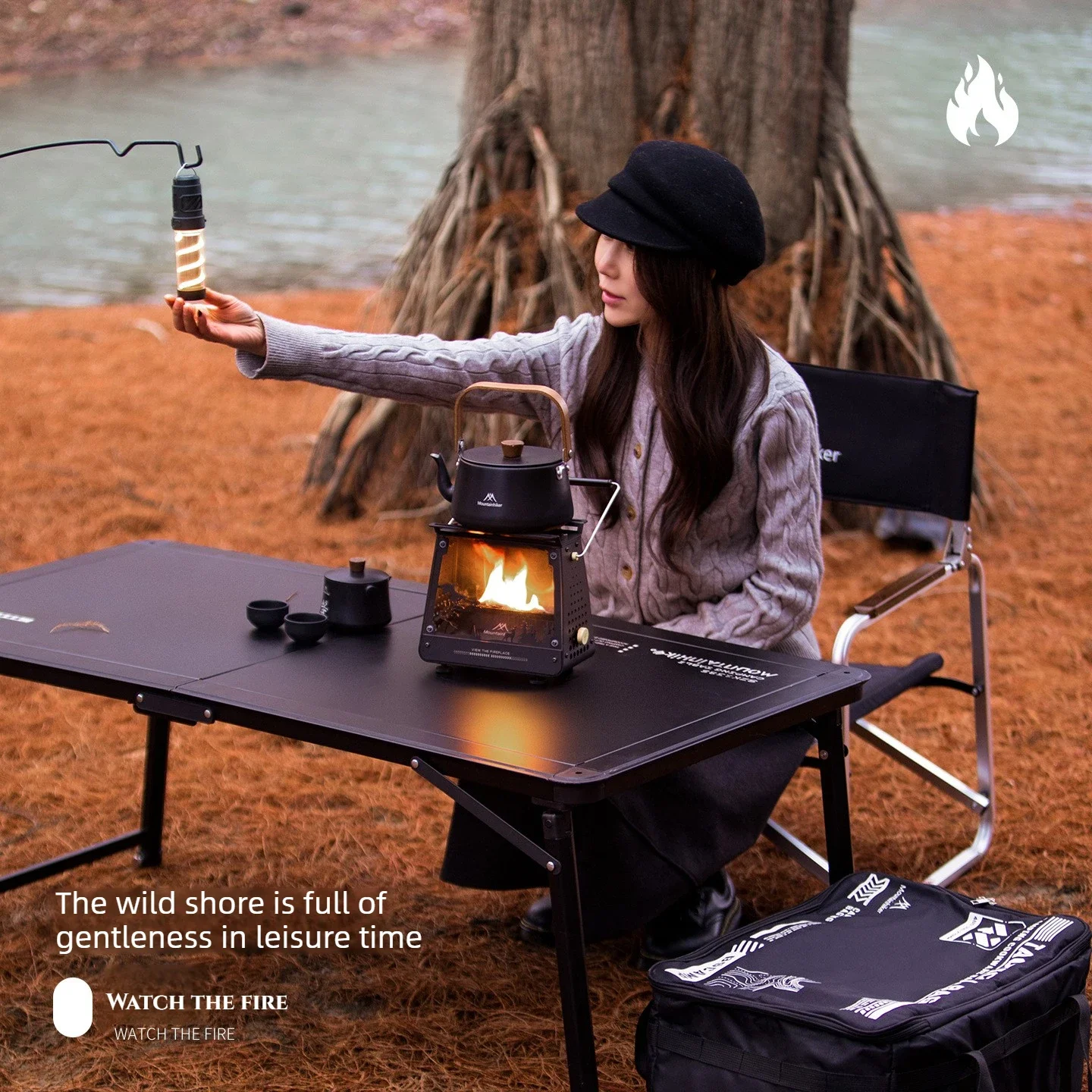 موقد نار محمول صغير من الفولاذ - مراجعة Campfire Cooking وسعره