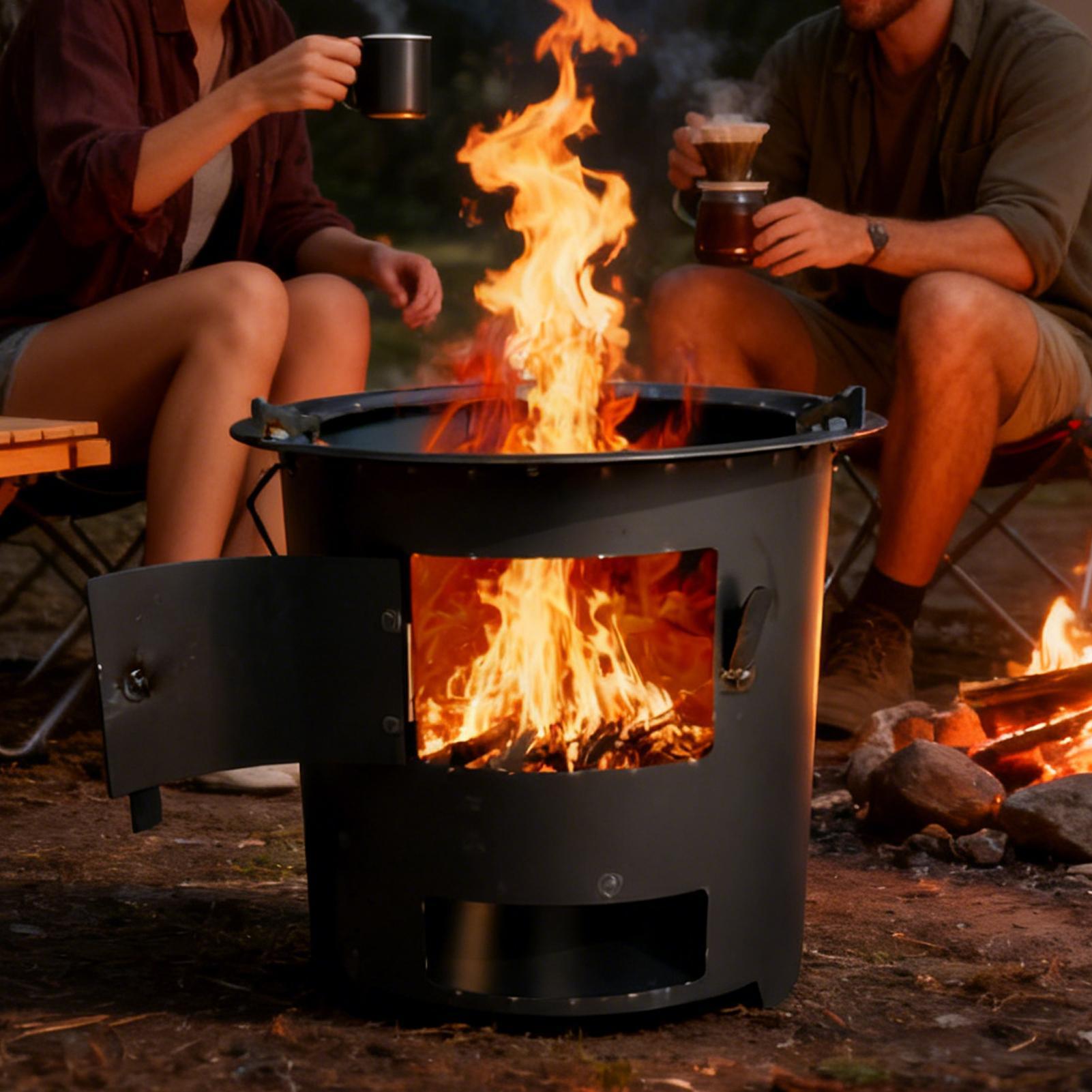 موقد صاروخي للتخييم أداة طبخ خ - مراجعة Camping Cooking Gas Stove Portable Tool وسعره