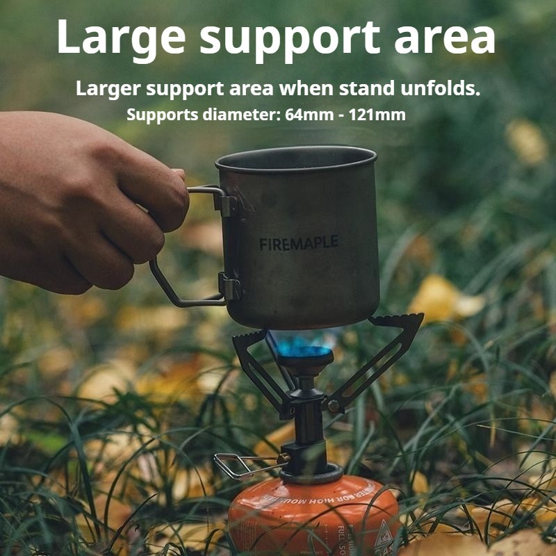 موقد تخييم خفيف الوزن قابل للط - مراجعة Camping Cooking Gas Stove Portable Tool وسعره