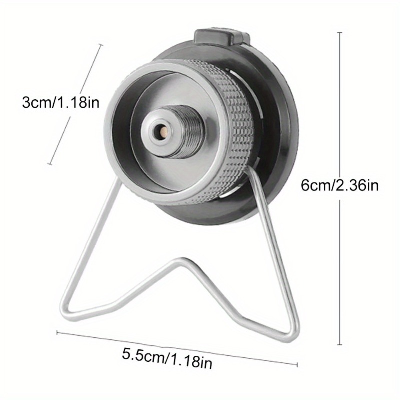 1 قطعة/2 قطعة محول موقد غاز مح - مراجعة Camping Cooking Gas Stove Portable Tool وسعره