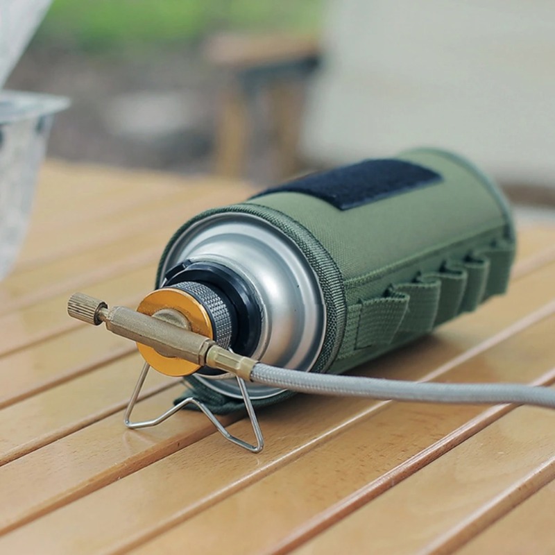 1 قطعة/2 قطعة محول موقد غاز مح - مراجعة Camping Cooking Gas Stove Portable Tool وسعره