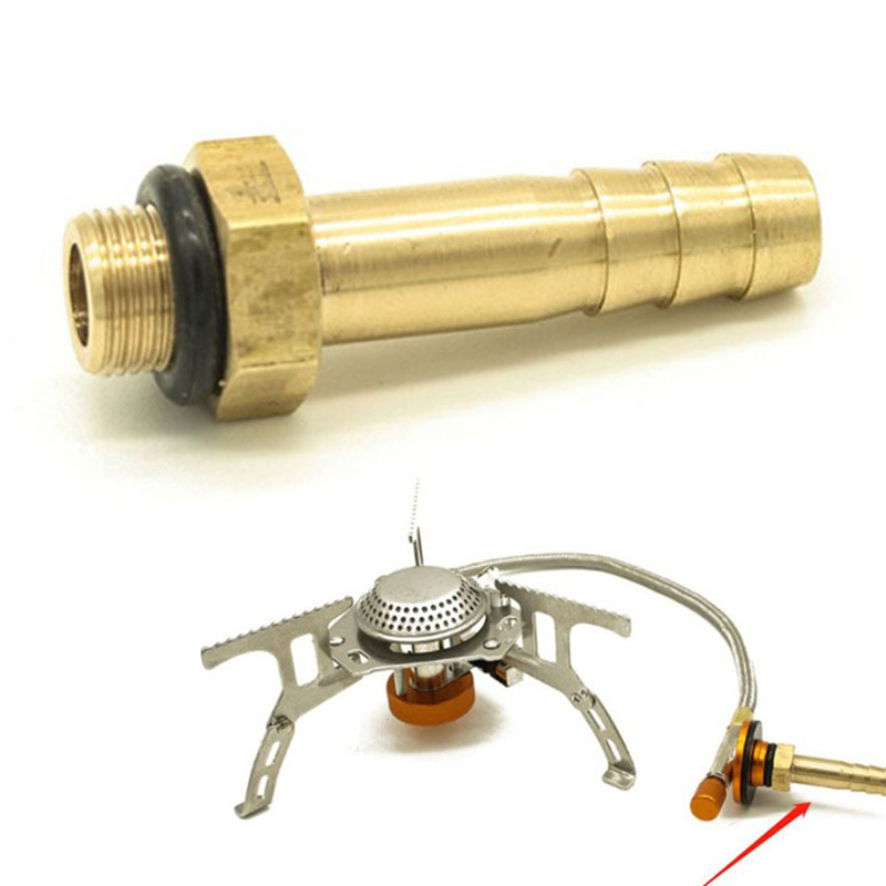 محول صمام تحويل موقد التخييم م - مراجعة Camping Cooking Gas Stove Portable Tool وسعره